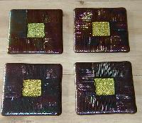 Fused Glass Coasters by Mike Garner